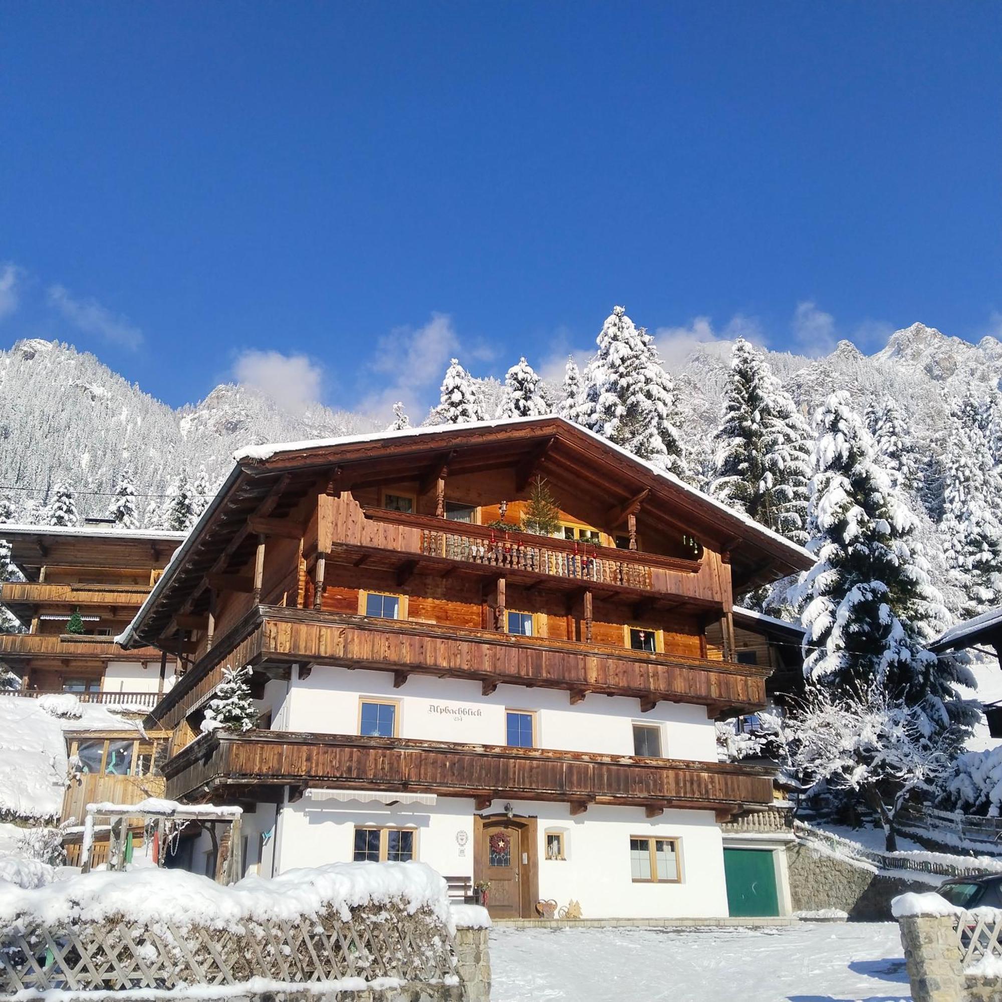 Alpbachblick Apartamento Exterior foto
